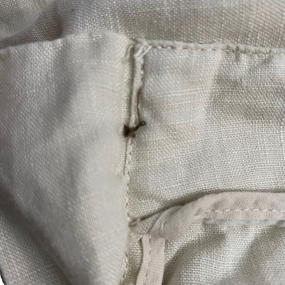 Le Chateau Beige Walking Shorts Classic Rise Straight Leg Cargo Pockets 31 - Picture 14 of 16